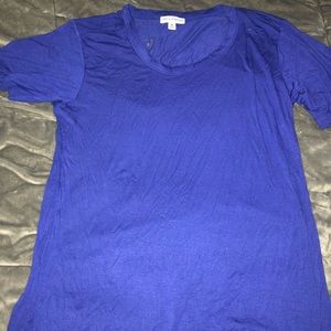 Blue Silky Tee